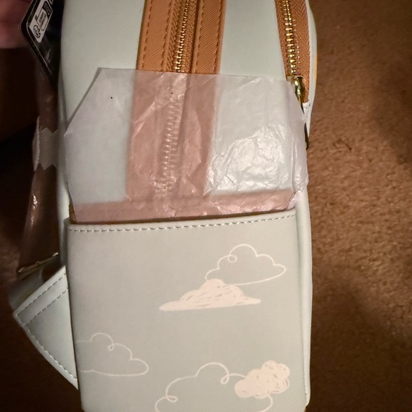 Loungefly Pixar Up Adventure is Out There Russell with Heart Balloons Backpack - Picture 3 of 7